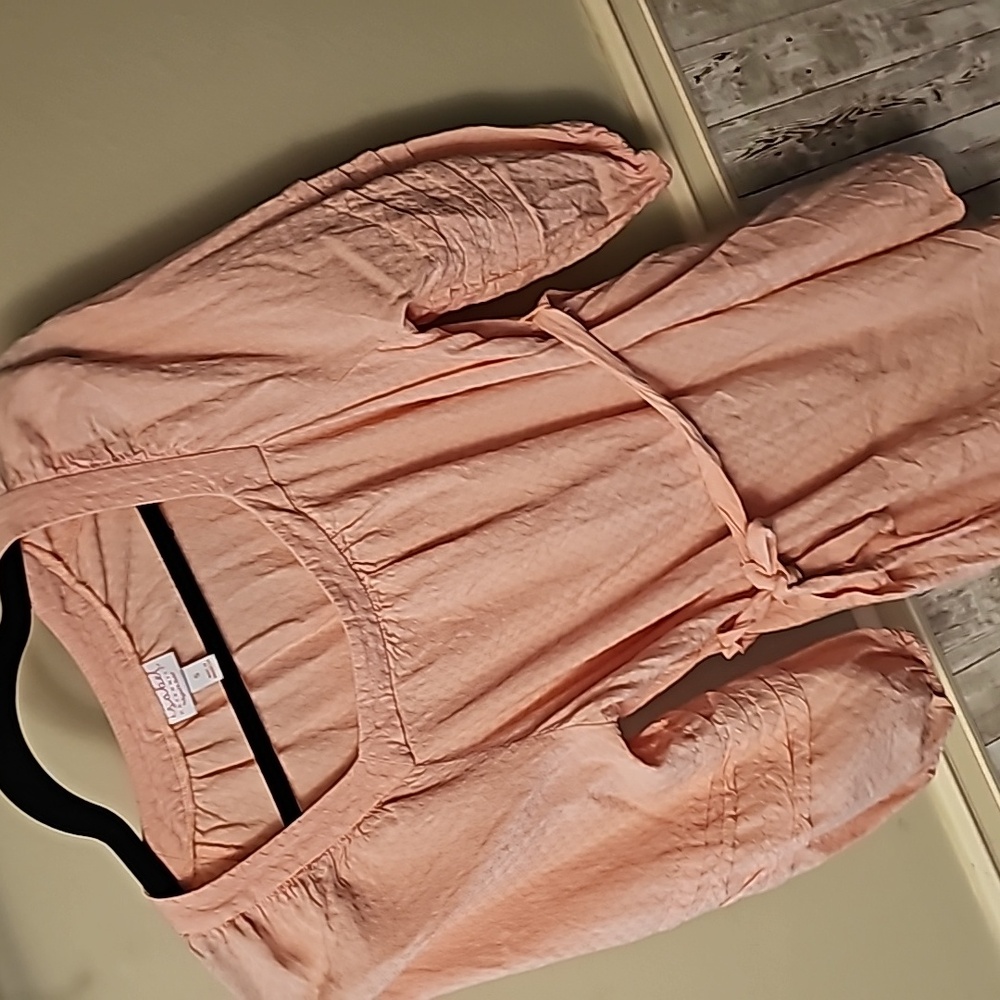 🟠Coral Pink Tunic/Blouse #C8